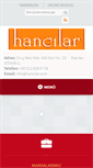 Mobile Screenshot of hancilar.com